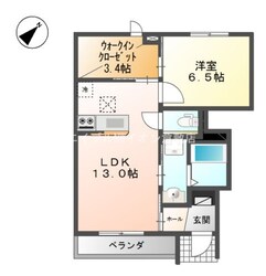 リジエールＡの物件間取画像